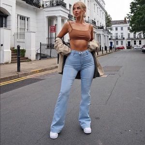 High Waisted Flare Jeans NWT